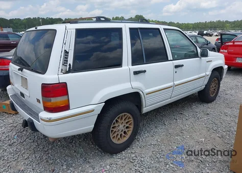 1995 Jeep Grand Cherokee Limited/Orvis из США, поврежденный, VIN 1J4GZ78Y8SC763399